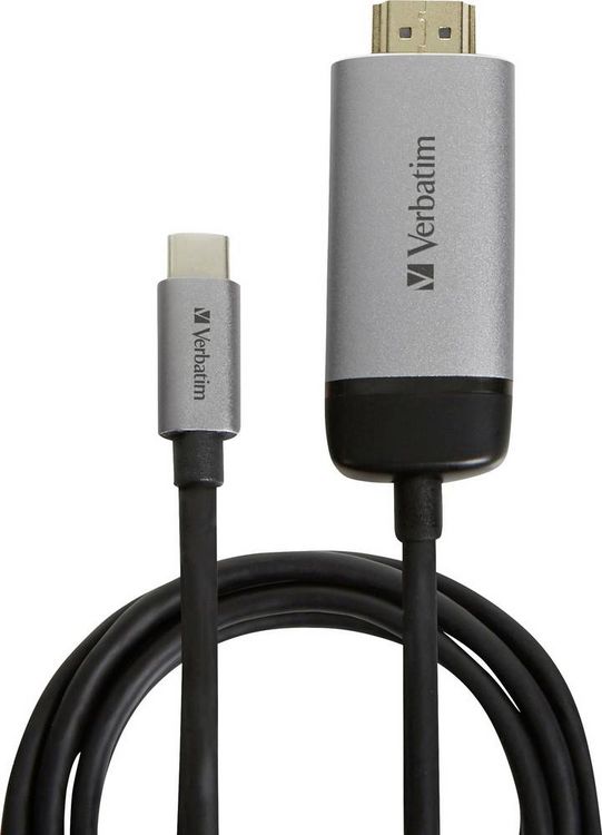 Produktbild: Verbatim USB-C&reg; Adapterkabel [1x USB-C&reg; Stecker - 1x HDMI-Stecker] 49144 1.50m