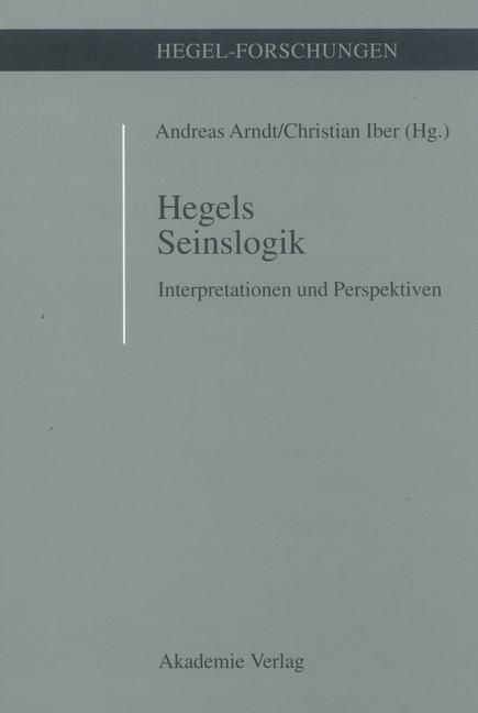 Produktbild: Hegels Seinslogik
