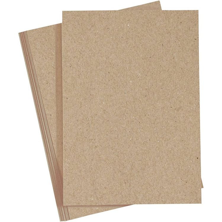 Produktbild: Creativ Company Karton, A4, Blatt 210x297 mm, 220 g, Natur, 10 Stk