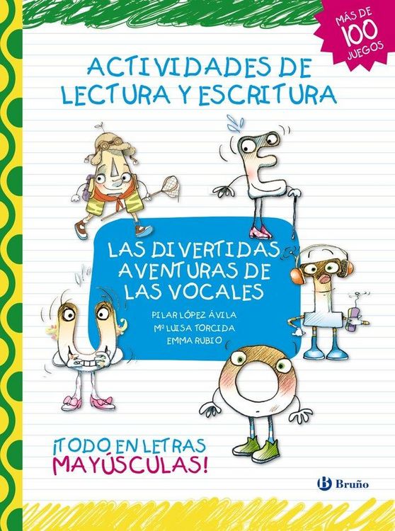 Produktbild: Las divertidas aventuras de las vocales. Actividades de lectura y escritura