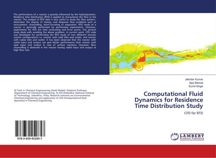 Produktbild: Computational Fluid Dynamics for Residence Time Distribution Study