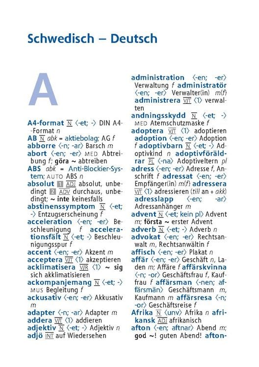 Produktbild: Langenscheidt Universal-W&ouml;rterbuch Schwedisch