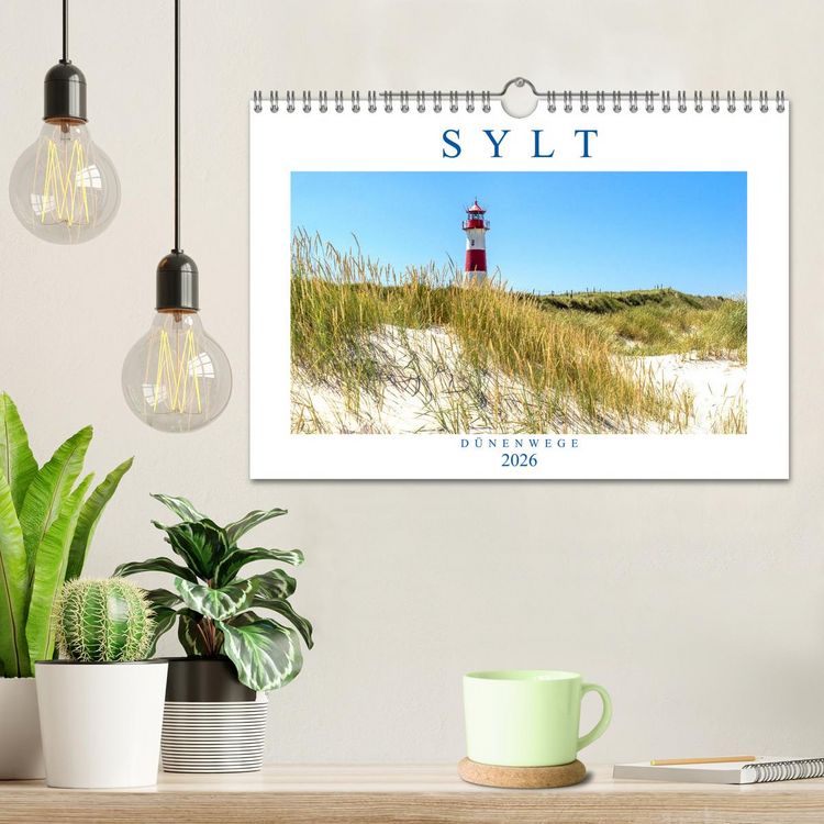 Produktbild: SYLT D&uuml;nenwege (Wandkalender 2026 DIN A4 quer), CALVENDO Monatskalender