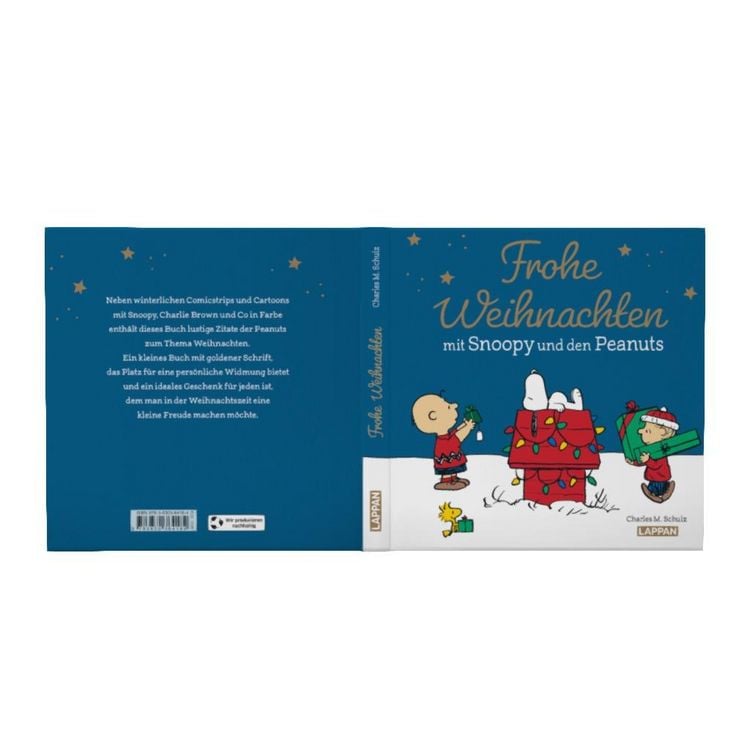 Produktbild: Peanuts Geschenkbuch: Frohe Weihnachten mit Snoopy und den Peanuts