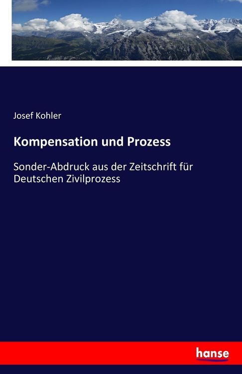 Produktbild: Kompensation und Prozess