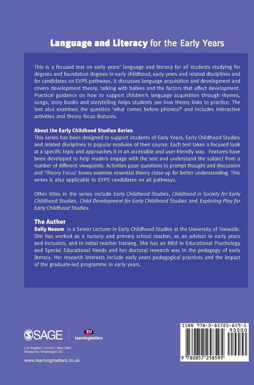 Produktbild: Language and Literacy for the Early Years