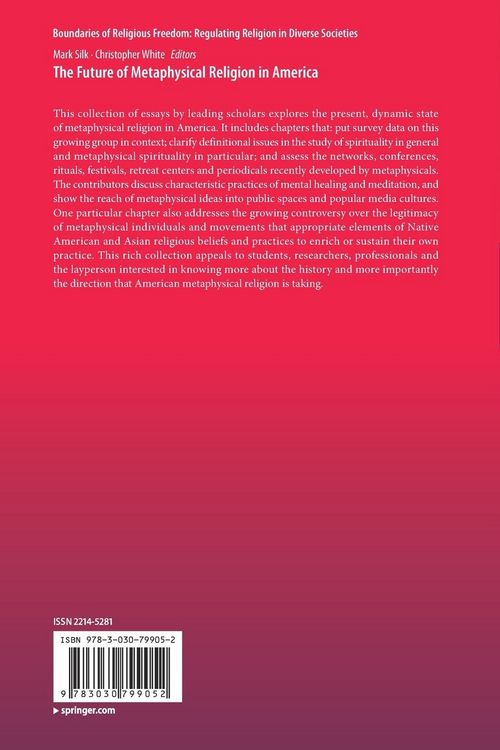 Produktbild: The Future of Metaphysical Religion in America