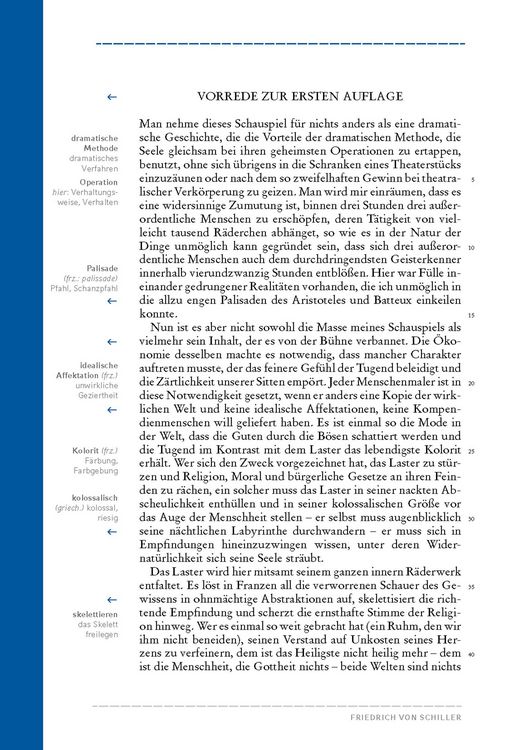 Produktbild: Die R&auml;uber von Friedrich Schiller (Textausgabe)