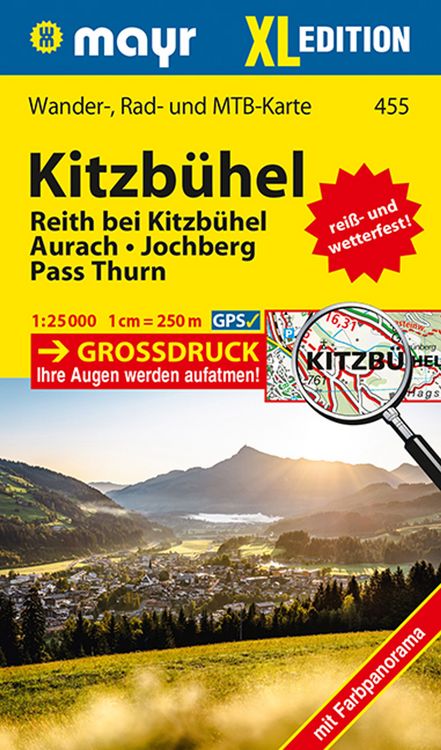 Produktbild: Mayr Wanderkarte Kitzb&uuml;hel XL 1:25.000