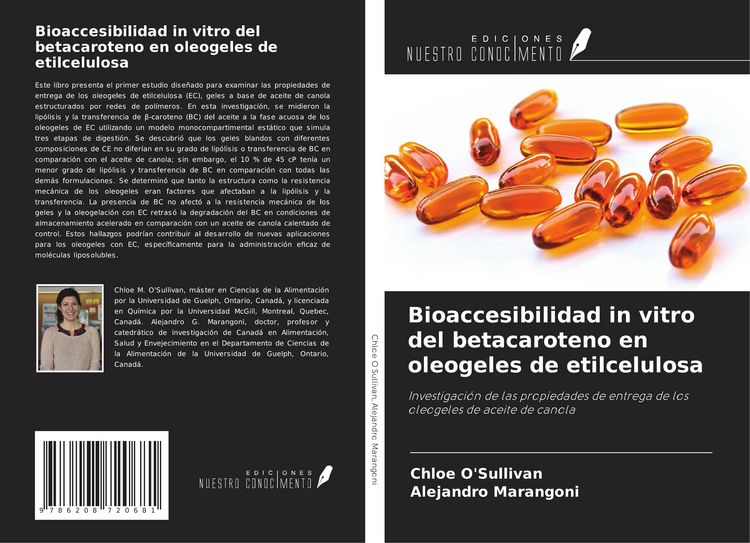 Produktbild: Bioaccesibilidad in vitro del betacaroteno en oleogeles de etilcelulosa