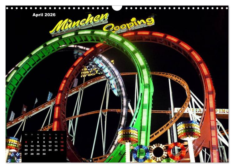 Produktbild: Kirmesrummel (Wandkalender 2026 DIN A3 quer), CALVENDO Monatskalender