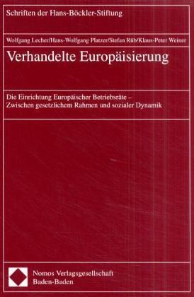 Produktbild: Verhandelte Europ&auml;isierung