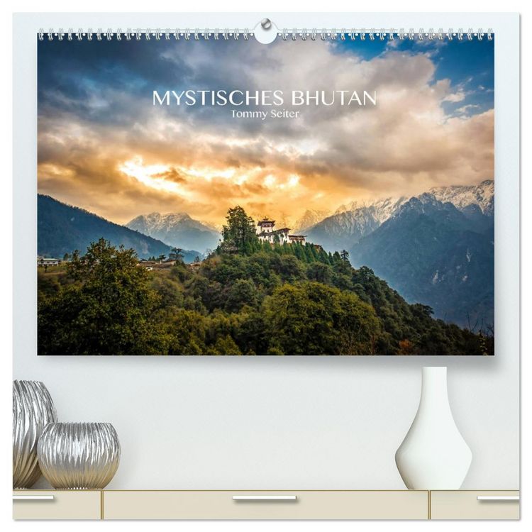 Produktbild: Mystisches Bhutan (hochwertiger Premium Wandkalender 2026 DIN A2 quer), Kunstdruck in Hochglanz