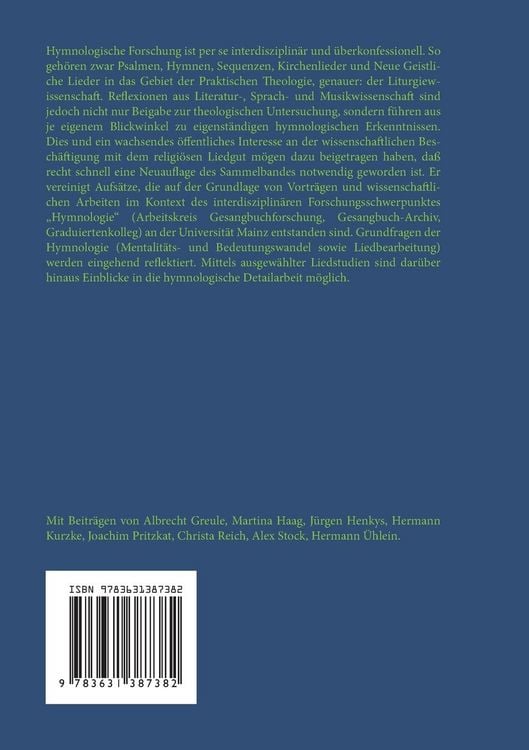Produktbild: Kirchenlied interdisziplin&auml;r