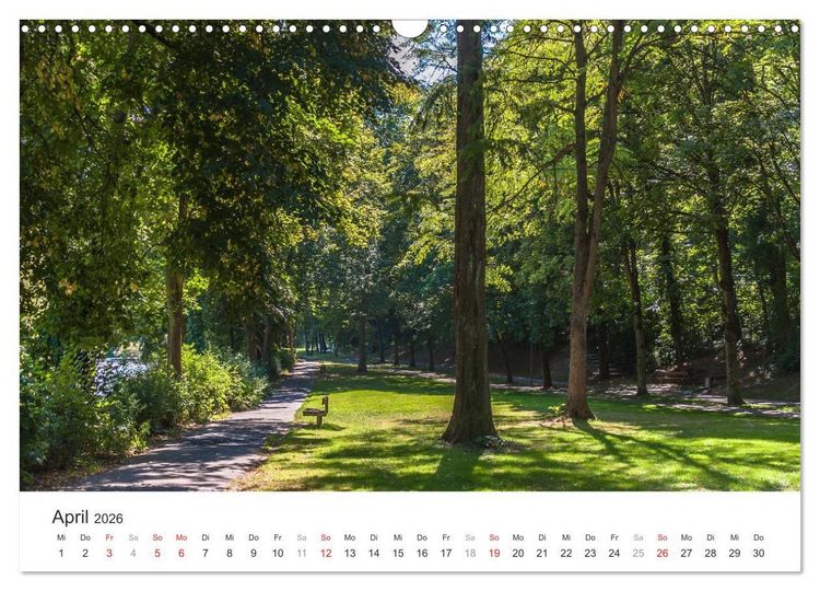 Produktbild: Pforzheims sch&ouml;ne Stellen (Wandkalender 2026 DIN A3 quer), CALVENDO Monatskalender