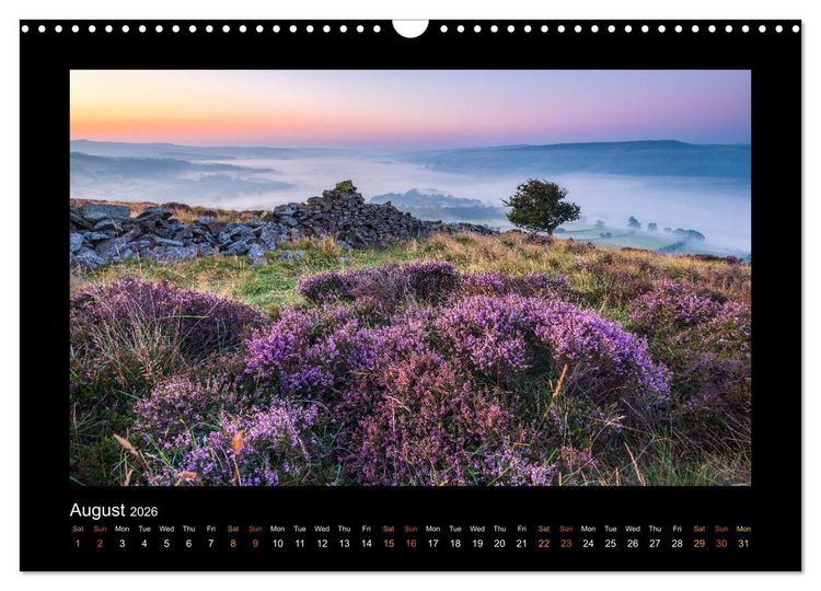 Produktbild: The Changing Seasons of the Peak District (Wall Calendar 2026 DIN A3 landscape), CALVENDO 12 Month Wall Calendar