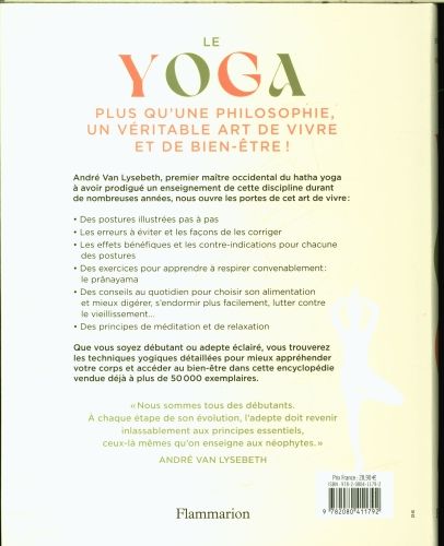 Produktbild: Yoga : encyclop&eacute;die Andr&eacute; Van Lysebeth