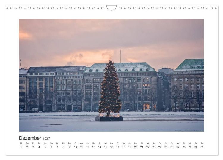 Produktbild: Hamburger Perlen (Wandkalender 2027 DIN A3 quer), CALVENDO Monatskalender