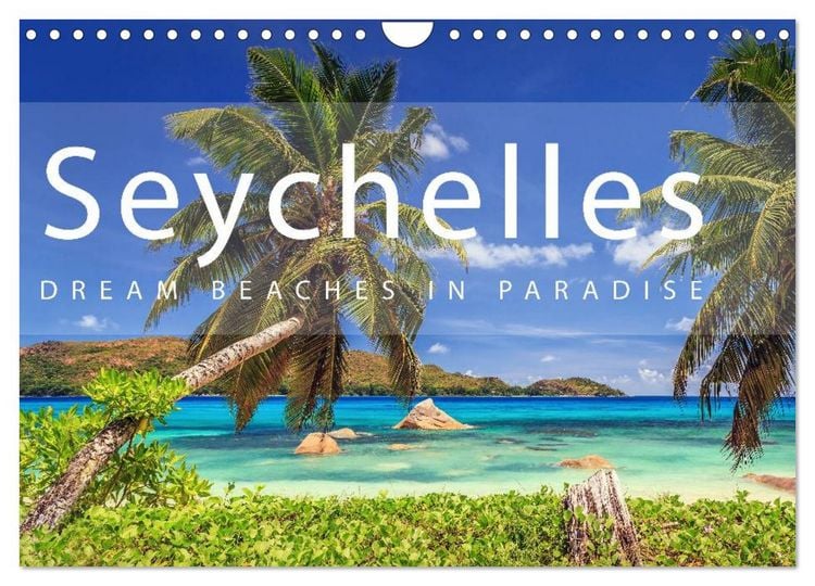Produktbild: Seychelles Dream beaches in paradise (Wall Calendar 2026 DIN A4 landscape), CALVENDO 12 Month Wall Calendar