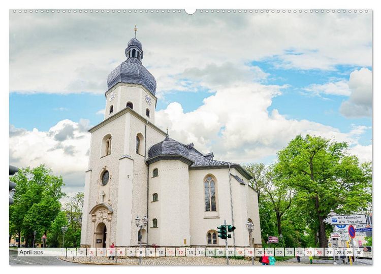 Produktbild: Plauen Impressionen (Wandkalender 2026 DIN A2 quer), CALVENDO Monatskalender