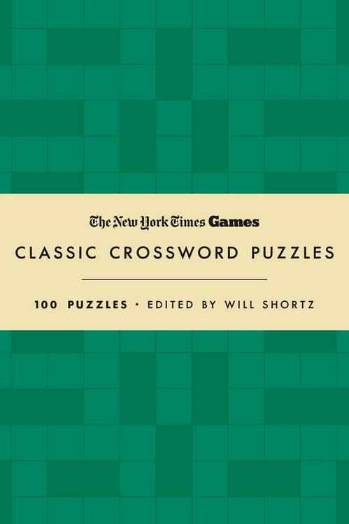 Produktbild: New York Times Games Classic Crossword Puzzles (Forest Green and Cream)