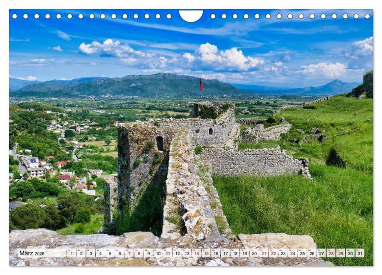 Produktbild: Faszinierendes Albanien (Wandkalender 2026 DIN A4 quer), CALVENDO Monatskalender