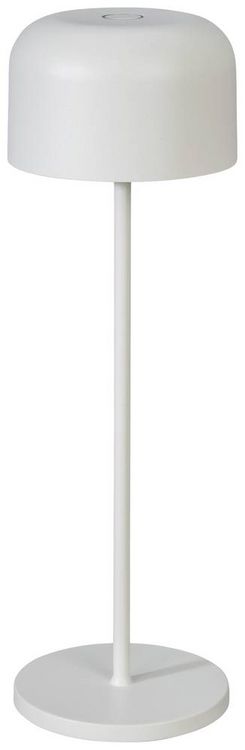 Produktbild: Konstsmide 7834-250 Lille LED-Akku-Tischlampe 3.5W Warmwei&szlig; Wei&szlig;