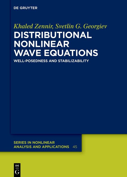 Produktbild: Distributional Nonlinear Wave Equations