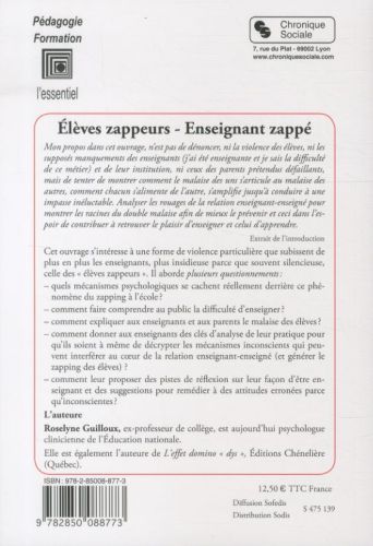 Produktbild: El&egrave;ves zappeurs, enseignant zapp&eacute;