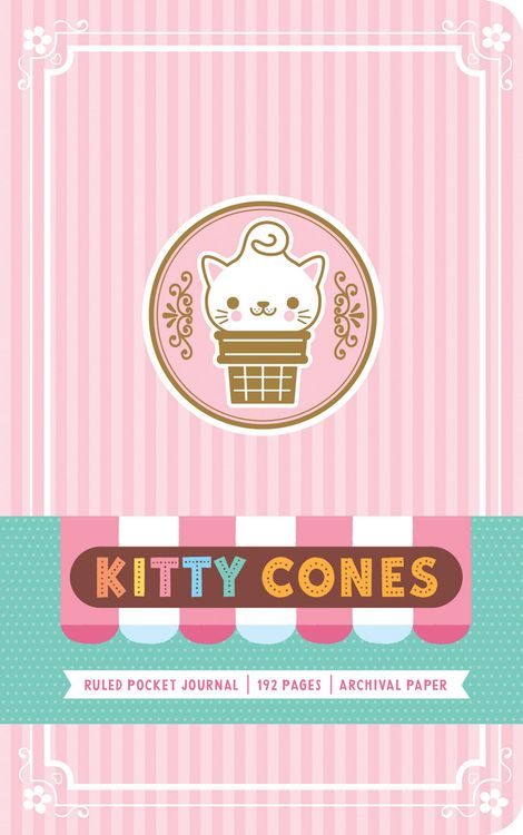 Produktbild: Kitty Cones Ruled Pocket Journal