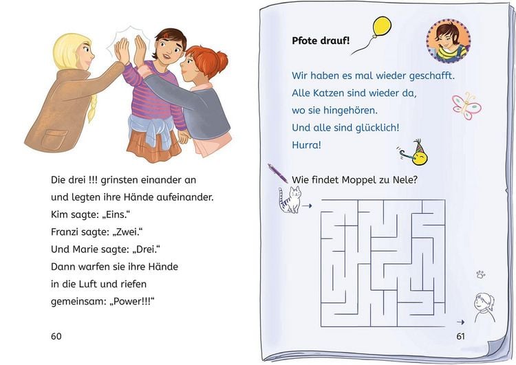 Produktbild: Die drei !!!, Bücherhelden 2. Klasse, Tatort Katzen-Café