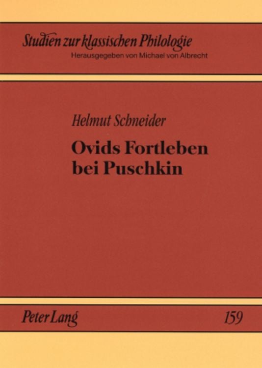 Produktbild: Ovids Fortleben bei Puschkin