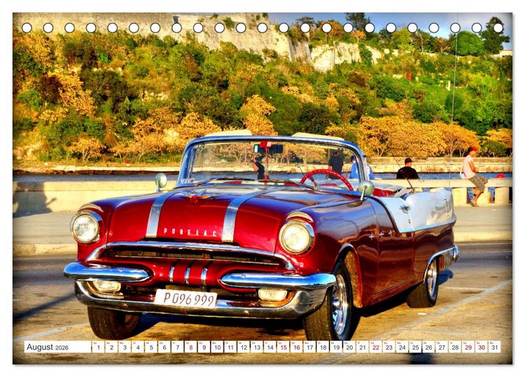 Produktbild: PONTIAC '55 (Tischkalender 2026 DIN A5 quer), CALVENDO Monatskalender