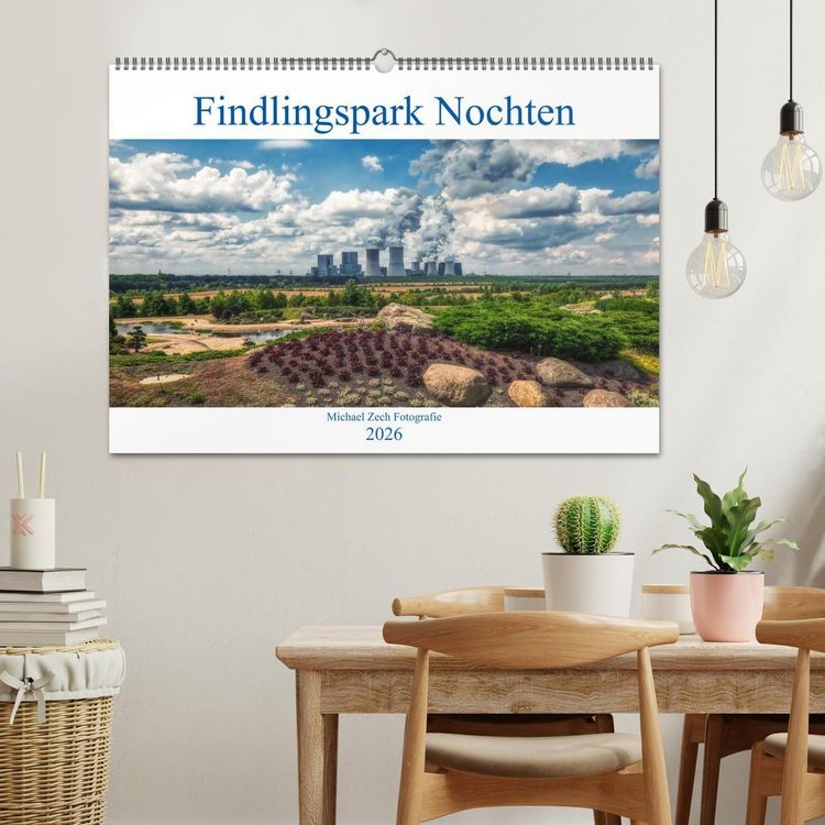 Produktbild: Der Findlingspark in der Lausitz (Wandkalender 2026 DIN A2 quer), CALVENDO Monatskalender