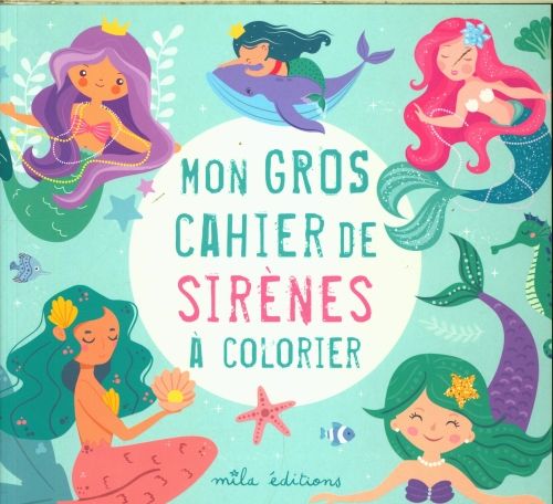 Produktbild: Mon gros cahier de sir&egrave;nes &agrave; colorier