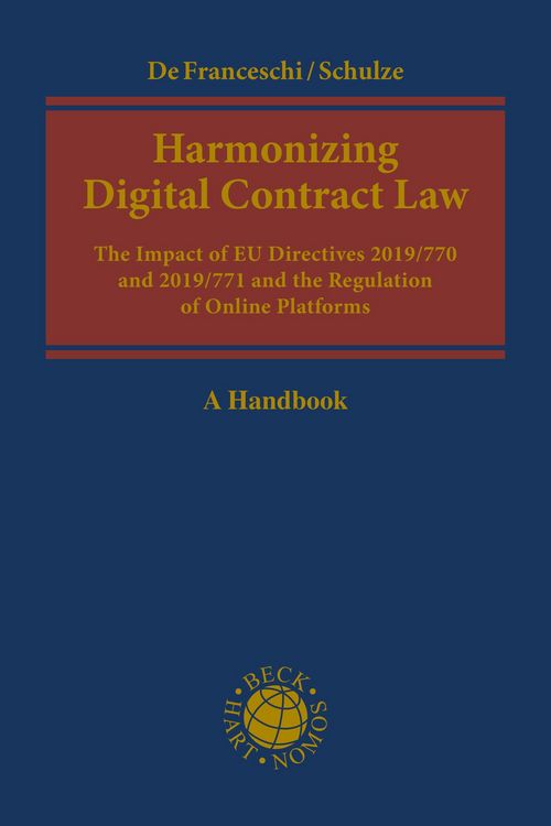 Produktbild: Harmonizing Digital Contract Law