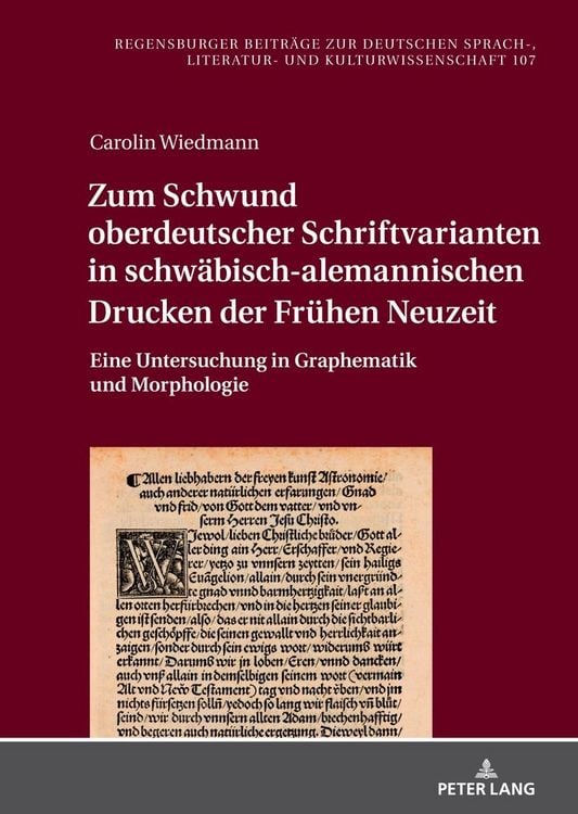 Produktbild: Zum Schwund oberdeutscher Schriftvarianten in schw&auml;bisch-alemannischen Drucken der Fr&uuml;hen Neuzeit