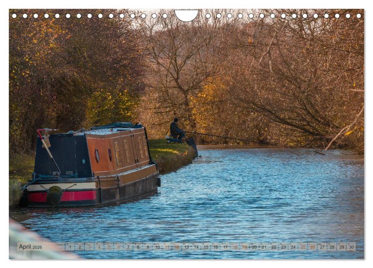 Produktbild: Narrow Boating auf dem Grand Union Canal (Wandkalender 2026 DIN A4 quer), CALVENDO Monatskalender