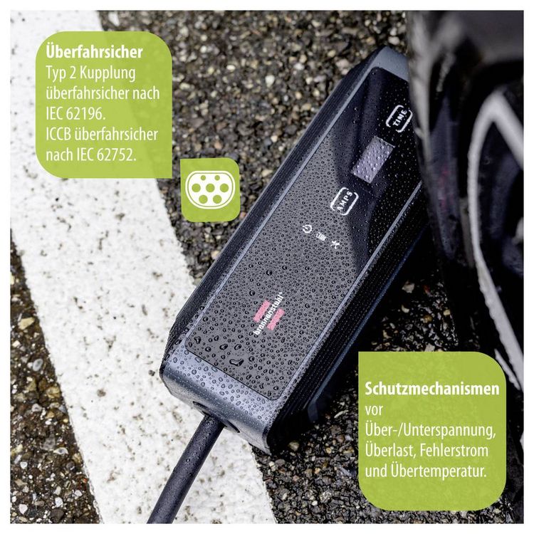 Produktbild: Brennenstuhl eMobility Ladekabel Typ 2 Mode 2 16A 11kW