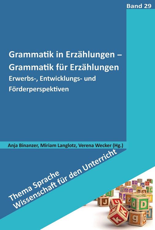 Produktbild: Grammatik in Erz&auml;hlungen - Grammatik f&uuml;r Erz&auml;hlungen