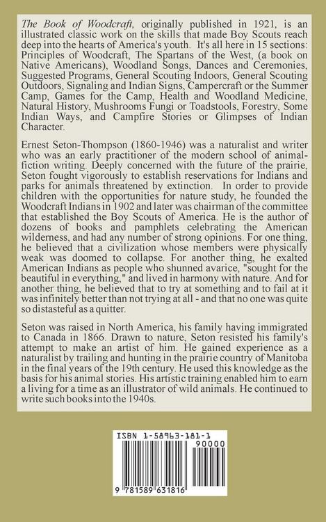 Produktbild: The Book of Woodcraft