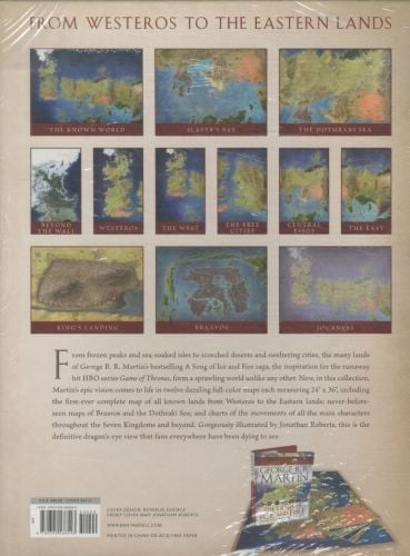 Produktbild: The Lands of Ice and Fire (A Game of Thrones)