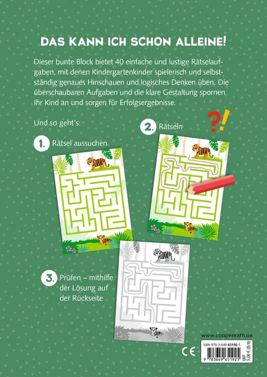 Produktbild: Mein kunterbunter Kindergartenblock