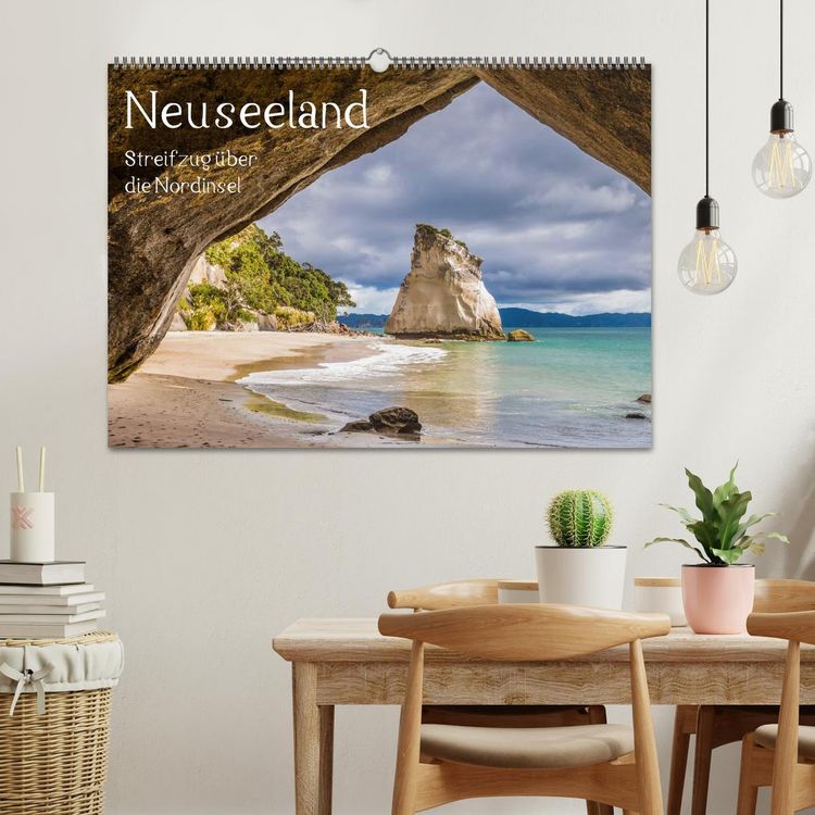Produktbild: Neuseeland - Streifzug &uuml;ber die Nordinsel / CH-Version (Wandkalender 2026 DIN A2 quer), CALVENDO Monatskalender