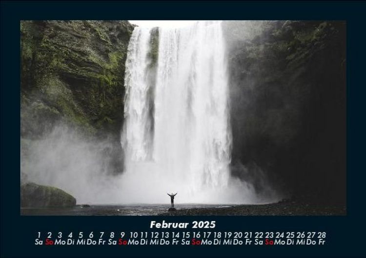 Produktbild: Wasserf&auml;lle 2025 Fotokalender DIN A5