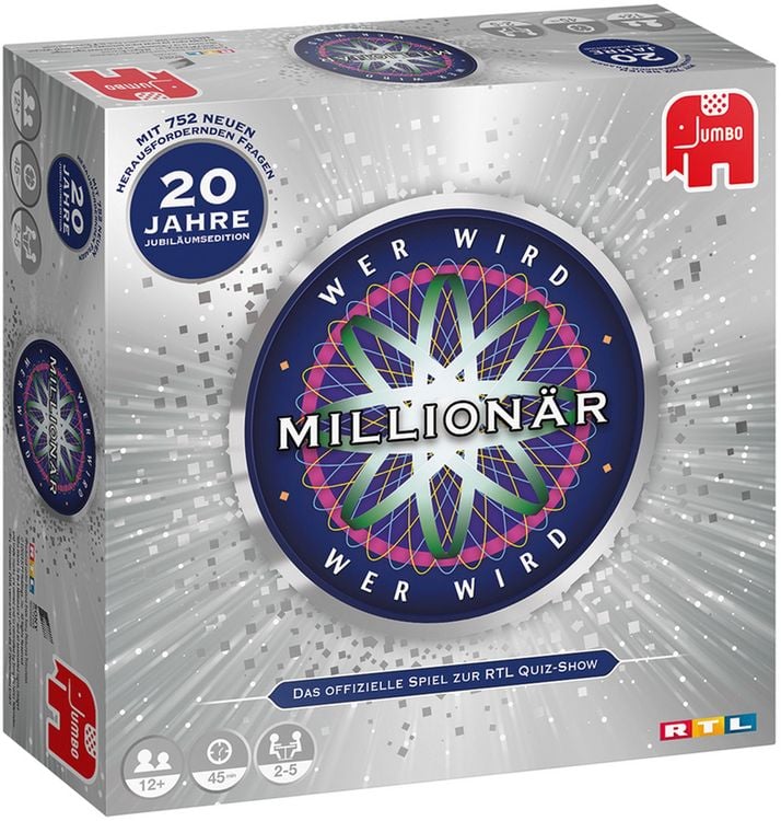 Produktbild: Wer wird Million&auml;r 20 Jahre Jubil&auml;umsedition