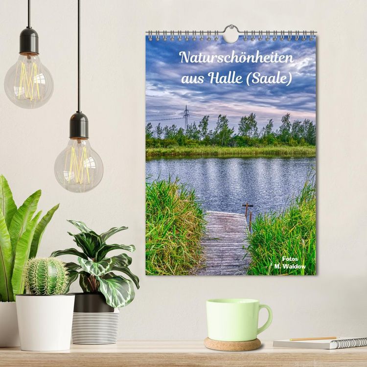 Produktbild: Natursch&ouml;nheiten aus Halle (Saale) (Wandkalender 2026 DIN A4 hoch), CALVENDO Monatskalender