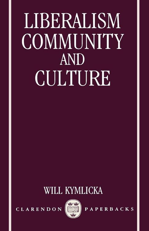Produktbild: Liberalism, Community, and Culture