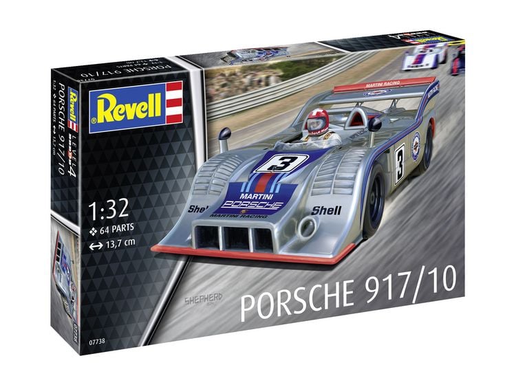 Produktbild: Revell 07738 Porsche 917/10 Automodell Bausatz 1:32