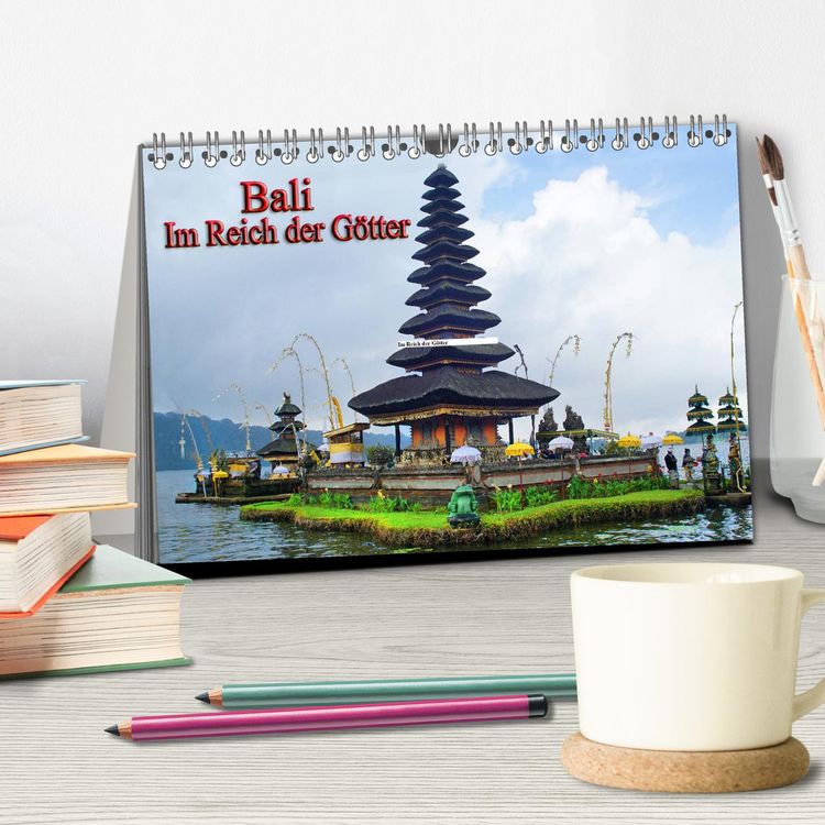 Produktbild: Bali. Im Reich der G&ouml;tter (Tischkalender 2026 DIN A5 quer), CALVENDO Monatskalender